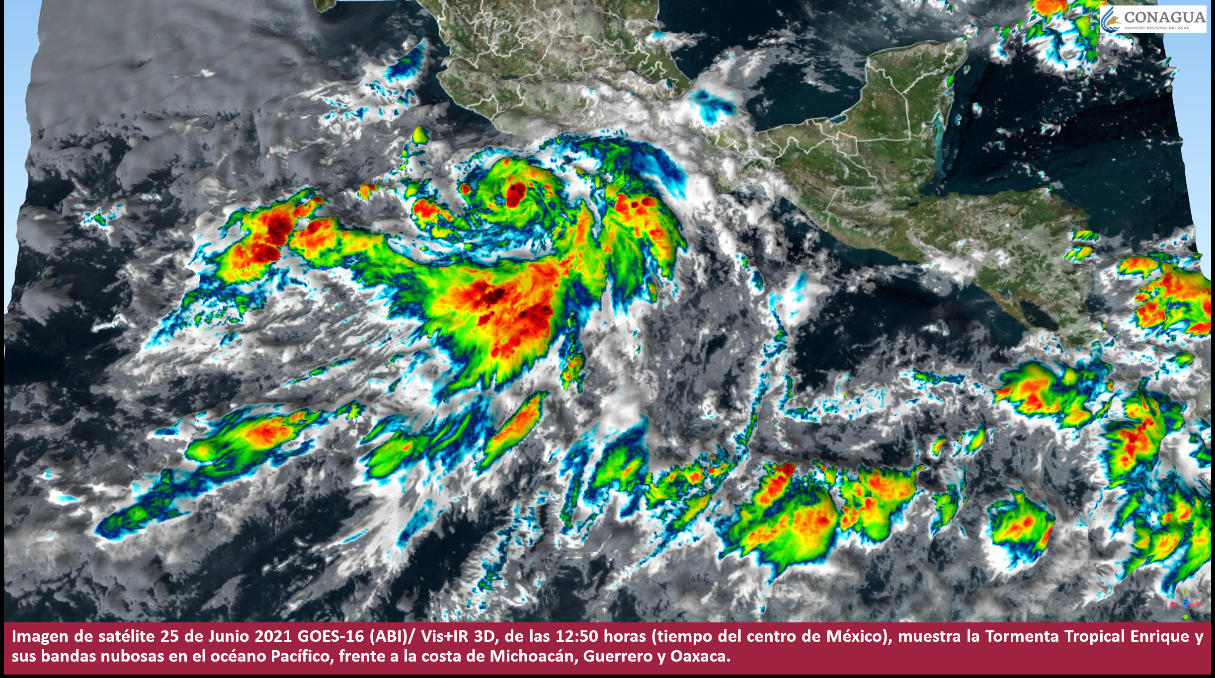 Continuarán las lluvias fuertes en Querétaro