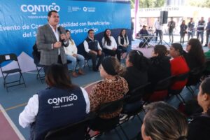 Se realiza evento de Corresponsabilidad con Beneficiarias del Subprograma Tarjeta Contigo en Pedro Escobedo.