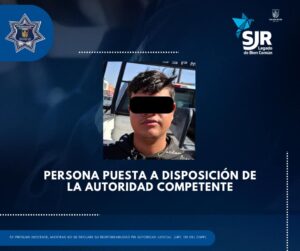 SORPRENDEN A EXTRANJERO HACIENDO DESORDEN EN SAN JUAN DEL RÍO, NO CONTABA CON PAPELES