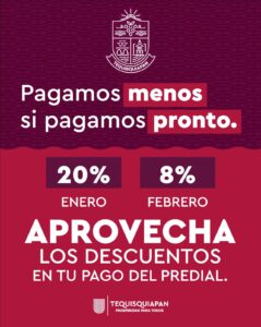 Invitan a la ciudadanía de Tequisquiapan a aprovechar descuentos en el pago del predial