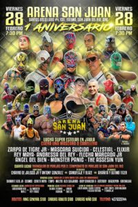 Preparan celebración del 1er Aniversario de la Arena San Juan: Lucha Libre al Máximo