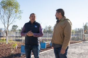 Roberto Cabrera realiza recorrido por el Parque de Las Garzas