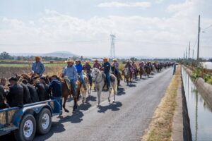 San Juan del Río celebra la tradicional Cabalgata en honor a la Virgen de la Candelaria