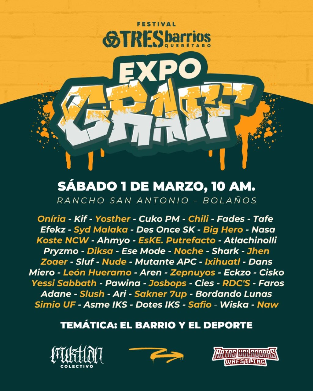 Expo Graff: El arte urbano toma las calles de Querétaro