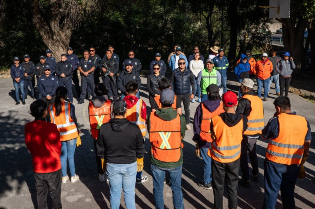 Infractores realizan trabajos a favor de la comunidad en la Rivera del Río