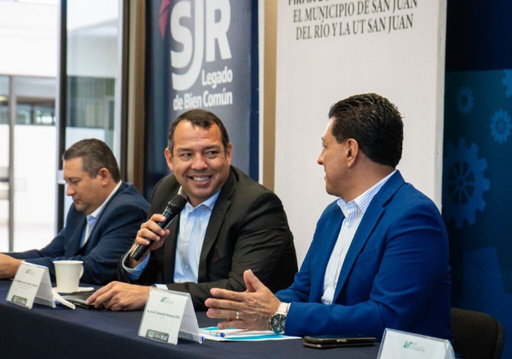 Municipio de San Juan del Río firma convenio con la UTSJR para fortalecer el Legado de Bien Común