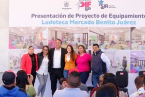 Presentan Proyecto de Equipamiento de la Ludoteca del Mercado Juárez en San Juan del Río