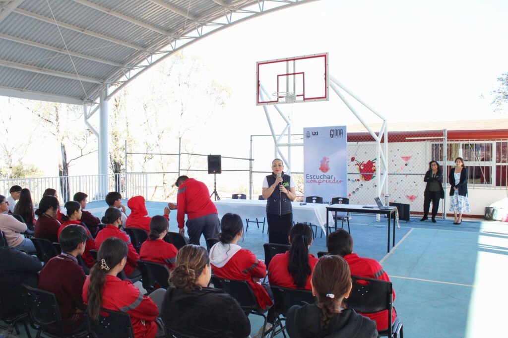 Diputada Ginna Guzmán inicia programa de ayuda psicológica y salud mental en escuelas de Huimilpan