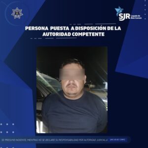 Detienen a sujeto armado en fraccionamiento La Rueda, en San Juan del Río