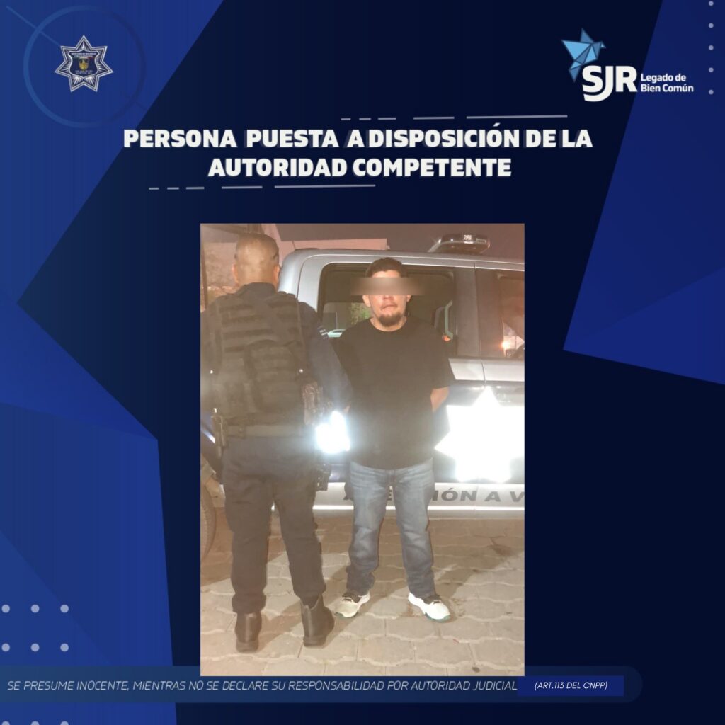 Detienen a hombre por violencia familiar en Ampliación Santa Bárbara la Cueva
