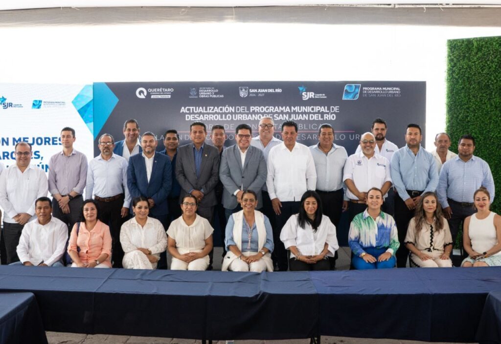 ntegran e instalan el Consejo Municipal de Desarrollo Urbano de San Juan del Río
