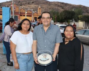 Agradece Memo Vega muestras de cariño de la gente tras concluir gira comunitaria