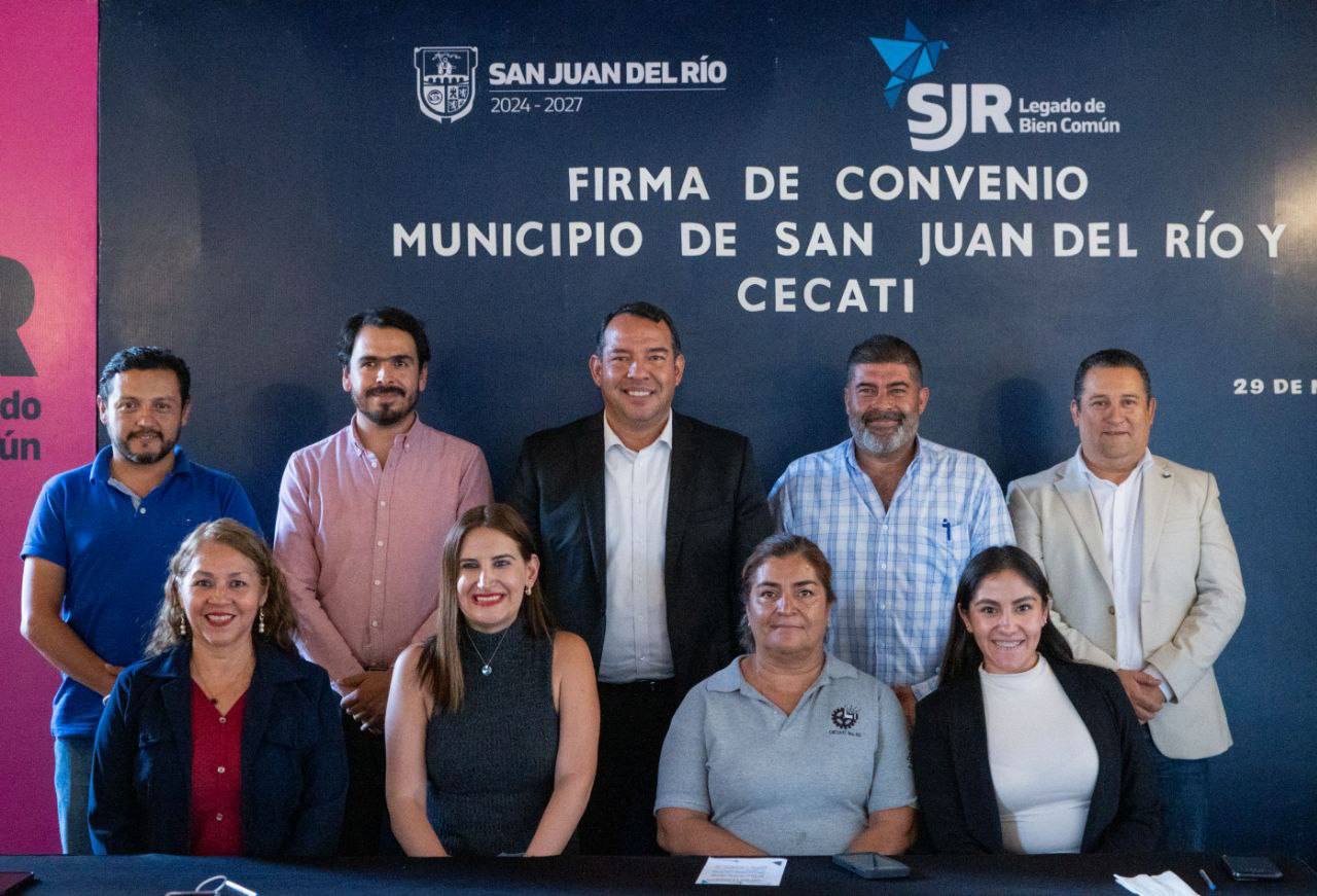 Municipio de San Juan del Río firma convenio de colaboración con el ...