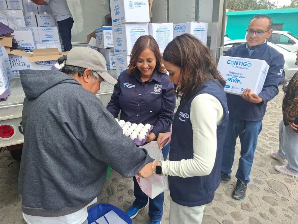 “Contigo en tu Mesa” llega a Paso de Mata para apoyar la alimentación de familias sanjuanenses
