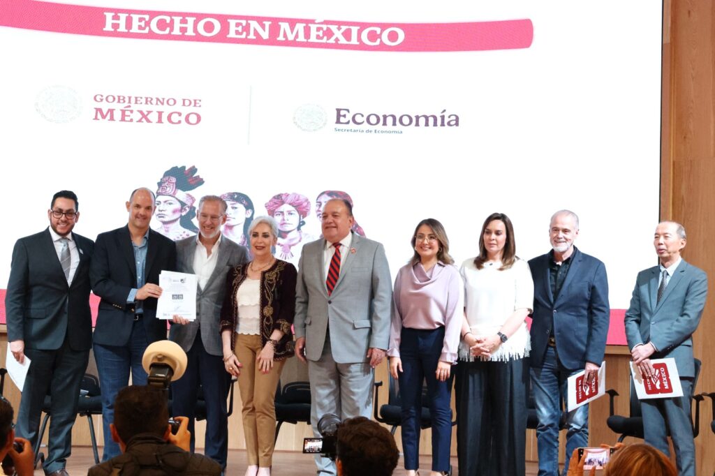 Impulsan identidad, competitividad y desarrollo económico con el distintivo “Hecho en México”