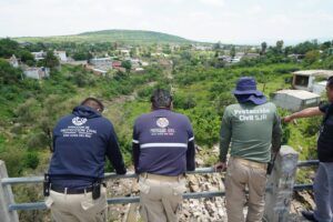 Realiza Protección Civil Municipal desfogue preventivo en presas de San Juan del Río