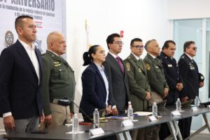 Conmemoran en el Congreso de Querétaro el 97° Aniversario de la Policía Federal de Caminos y el Día del Policía Federal