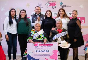 La comunidad de Palmillas gana el primer lugar del Certamen Abuela y Abuelo de Oro 2025