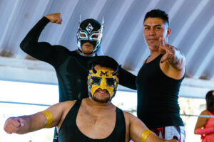 Éxito rotundo en la tradicional función de lucha libre en San Pedro Ahuacatlán
