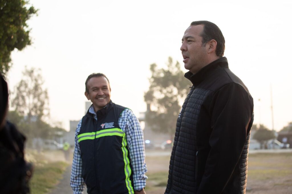 Presidente municipal acompaña jornada de Aseo e Imagen Urbana en San Juan del Río