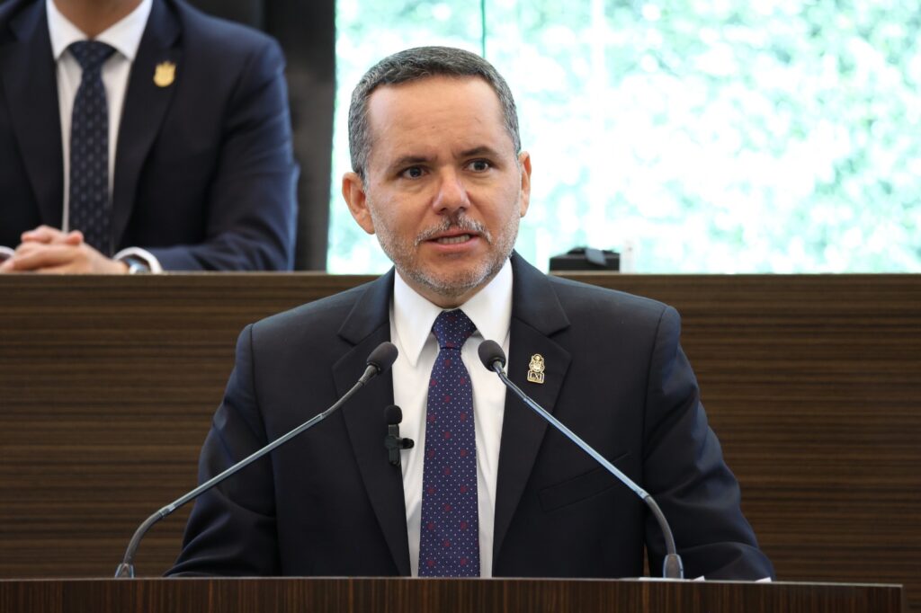 El diputado Luis Gerardo Ángeles Herrera rinde su Primer Informe de Actividades Legislativas