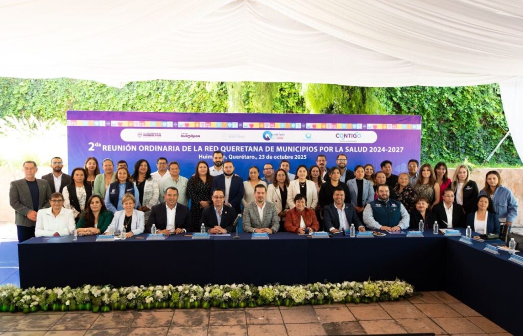 Asiste Roberto Cabrera a la Segunda Reunión Ordinaria de la Red Queretana de los Municipios por la Salud