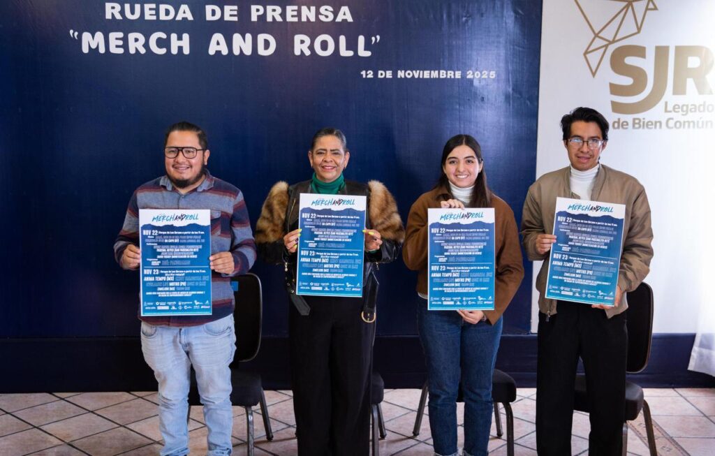 Presentan festival “Merch and Roll” para impulsar el talento musical local