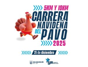 Anuncian la Carrera Navideña del Pavo 2025 en San Juan del Río