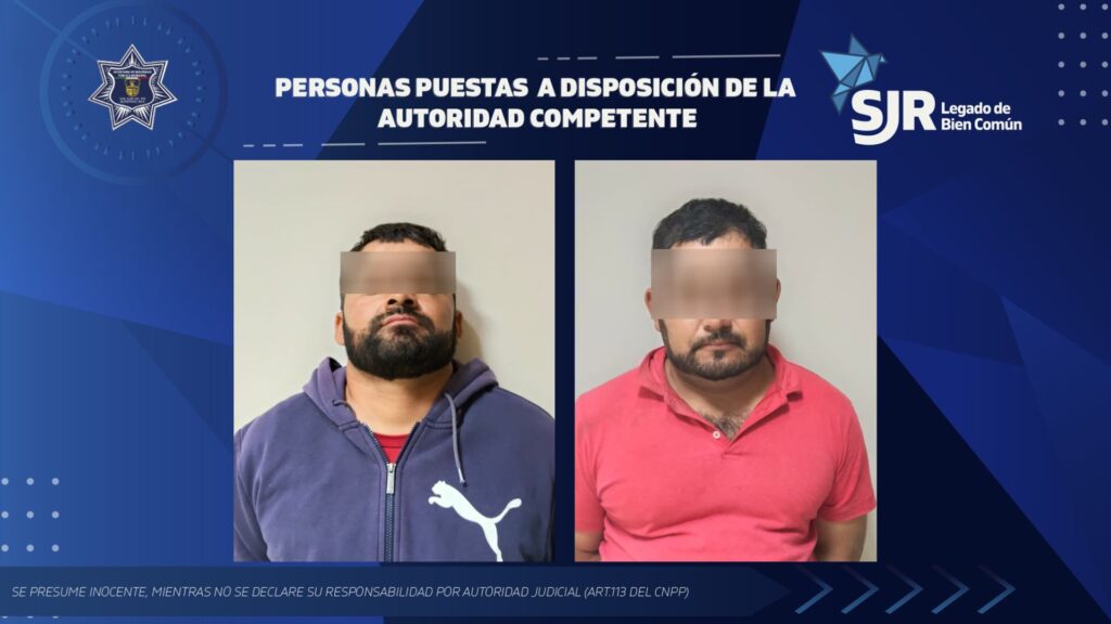 🔴 Detienen a Dos Hombres por Lesiones Dolosas en la Colonia San Rafael