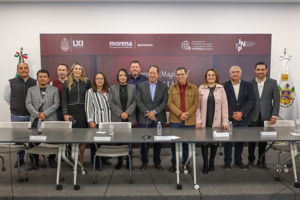 Diputados de MORENA encabezan ponencia “Reformas Constitucionales” con el legislador federal Leonel Godoy