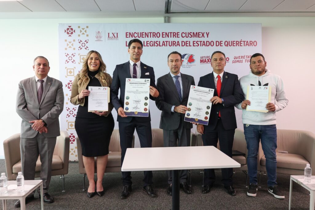 Diputado Arturo Maximiliano García Pérez firma Memorándum de Entendimiento con CUSMEX para fortalecer políticas públicas en materia migratoria