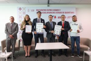 Diputado Arturo Maximiliano García Pérez firma Memorándum de Entendimiento con CUSMEX para fortalecer políticas públicas en materia migratoria