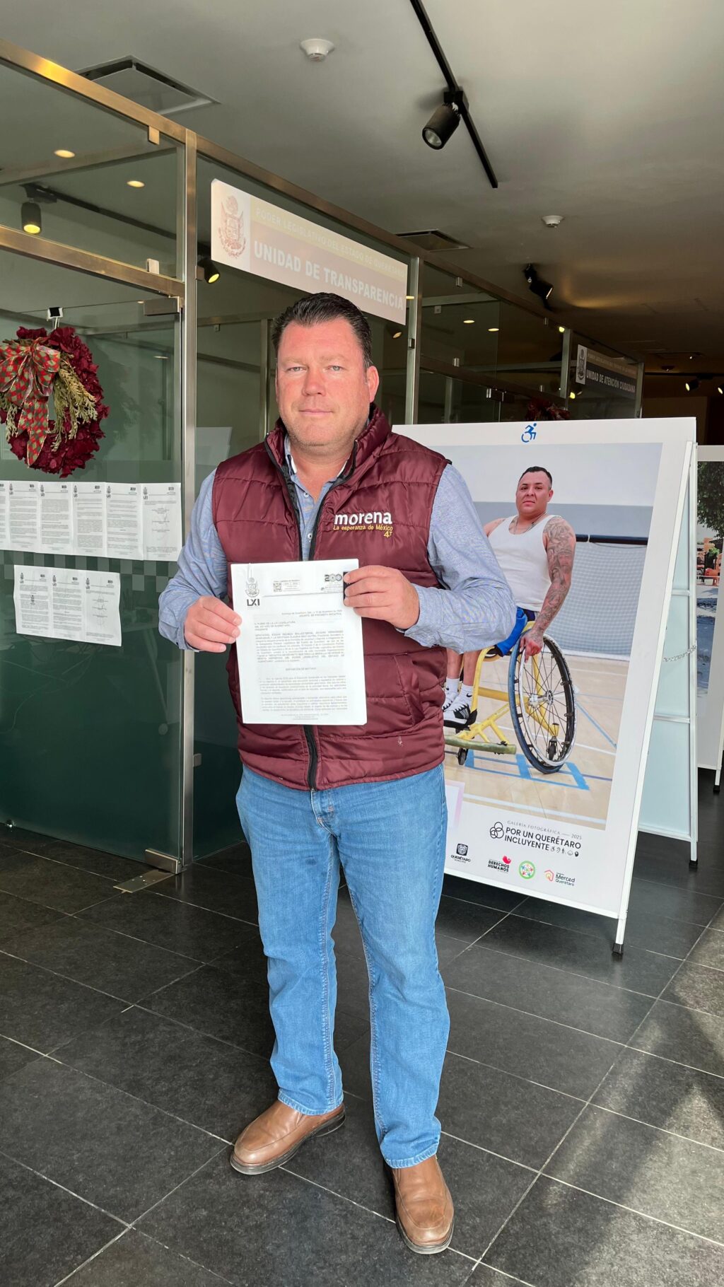 Diputado Edgar Inzunza Ballesteros presenta iniciativa para crear la Medalla de Honor al Mérito Deportivo del Poder Legislativo de Querétaro