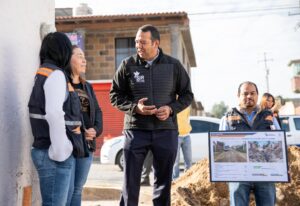 Avanza rehabilitación de la calle Pingüica en la colonia Vista Hermosa