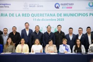 San Juan del Río participa en la Tercera Reunión Ordinaria de la Red Queretana de Municipios por la Salud