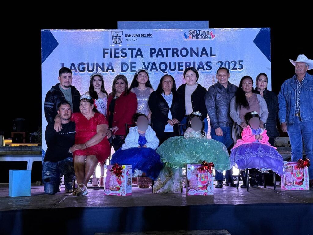 Secretario de Servicios Públicos Municipales asiste a la coronación de la Reina de la Fiesta Patronal de Laguna de Vaquerías