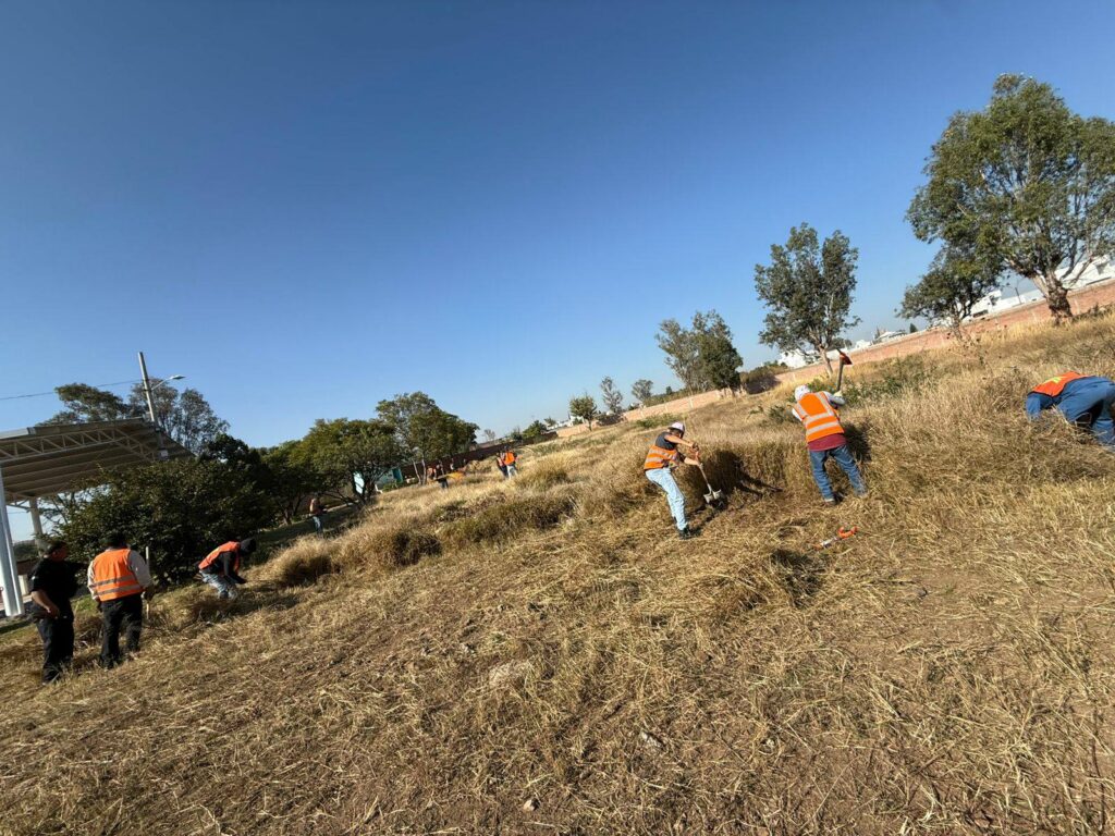 SSPM San Juan del Río realiza jornada del programa “Trabajos a favor de la comunidad” en Nuevo Espíritu Santo