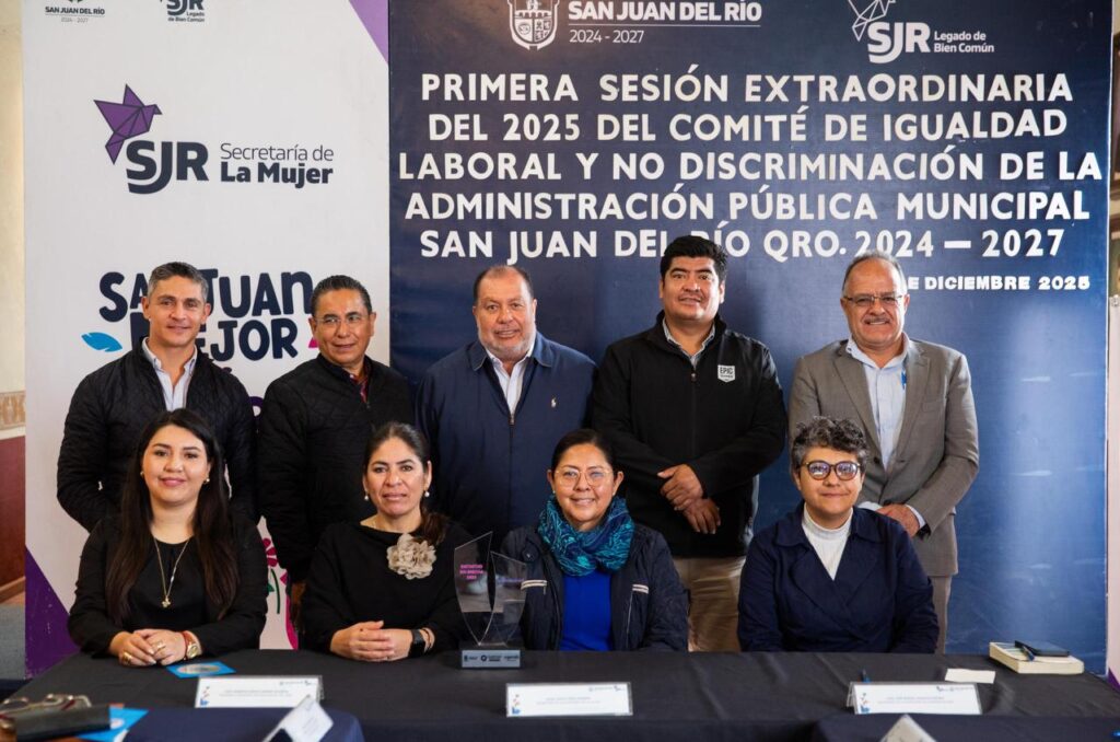 Realizan Primera Sesión Extraordinaria 2025 del Comité Laboral y No Discriminación en San Juan del Río