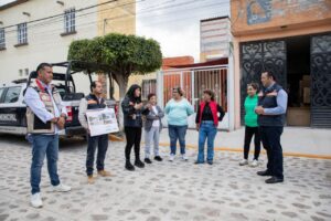 Entregan rehabilitación de calles en la colonia Lomas de San Juan