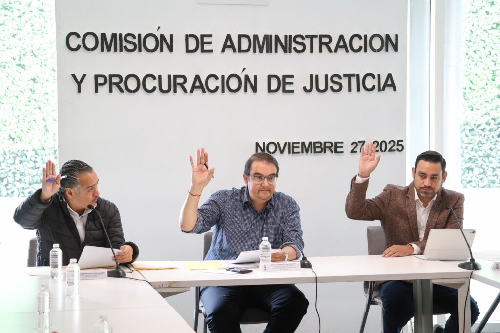 Comisión de Administración y Procuración de Justicia aprobó por unanimidad dictámenes en materia de feminicidio y seguridad vial en Querétaro