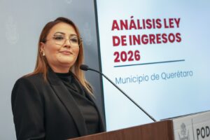 Diputada Claudia Díaz Gayou señala inconsistencias en la Ley de Ingresos 2026 del municipio de Querétaro