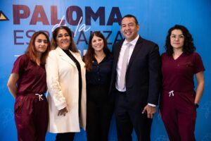 Gina Sánchez y Roberto Cabrera entregan la “Paloma de la Esperanza 2025”