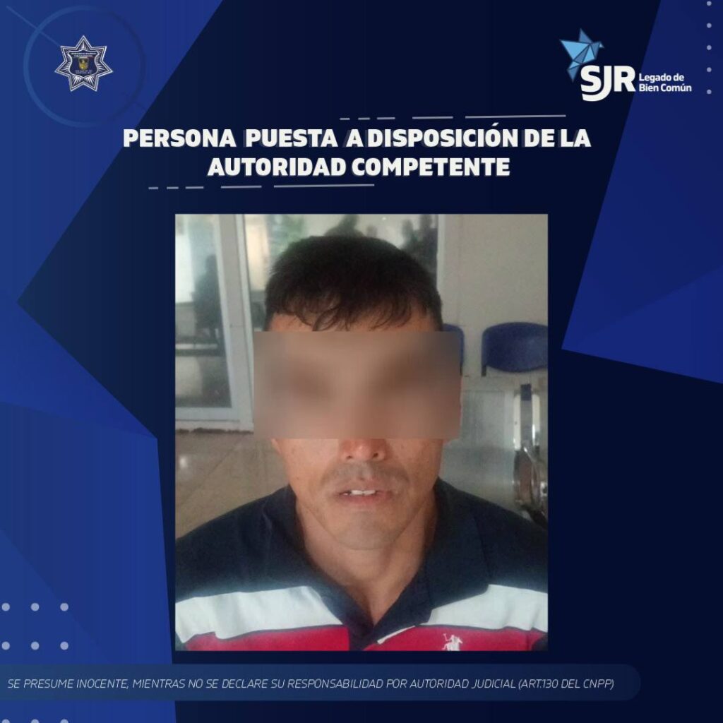 Detienen a masculino por presunto narcomenudeo en la colonia Centro de San Juan del Río