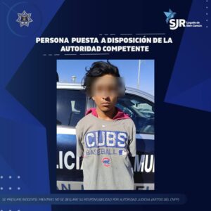 Detienen a masculino por robo a lugar cerrado tras reporte al 9-1-1