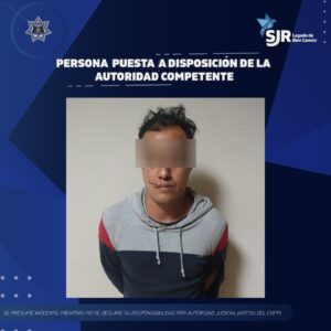 Detienen a masculino tras hecho de tránsito con resultado fatal en San Cayetano