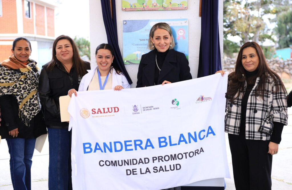 San Pablo Potrerillos recibe certificación como Comunidad Promotora de la Salud