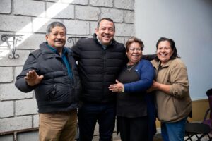 Roberto Cabrera Valencia destaca el trabajo comunitario en Prados de Cerro Gordo