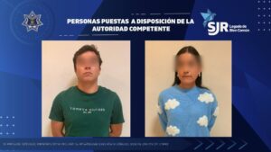 Detienen a dos personas por robo a comercio en la colonia Centro