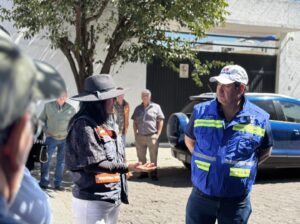 Secretaría de Obras Públicas y JAPAM realizan visita de atención ciudadana en Las Rosas