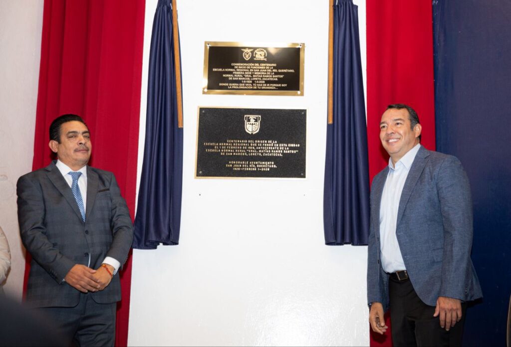 Conmemoran Centenario de la Escuela Normal Rural “Gral. Matías Ramos Santos”